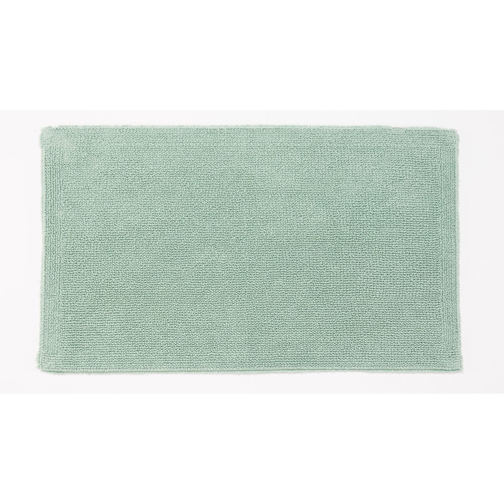 Bay Bath Mat 210 by Designer Abyss & Habidecor in Aqua Blue